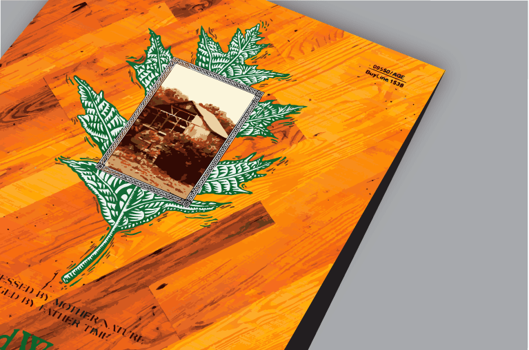 photos and an illustration focused on wood floors