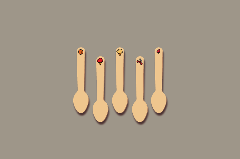 Ice cream spoons